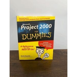 Microsoft Project 2000 for Dummies NWT Book